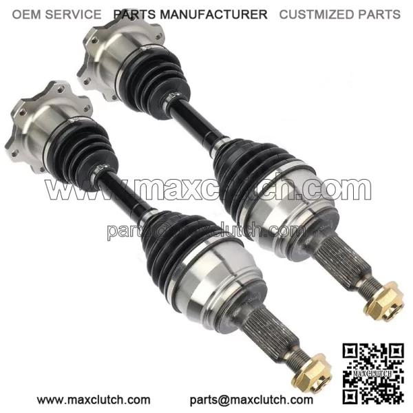 CV Axle Front For  Tahoe GMC Sierra 1500 Suburban 1500 4WD 6 LUG (For:  Silverado 1500) - Image 3