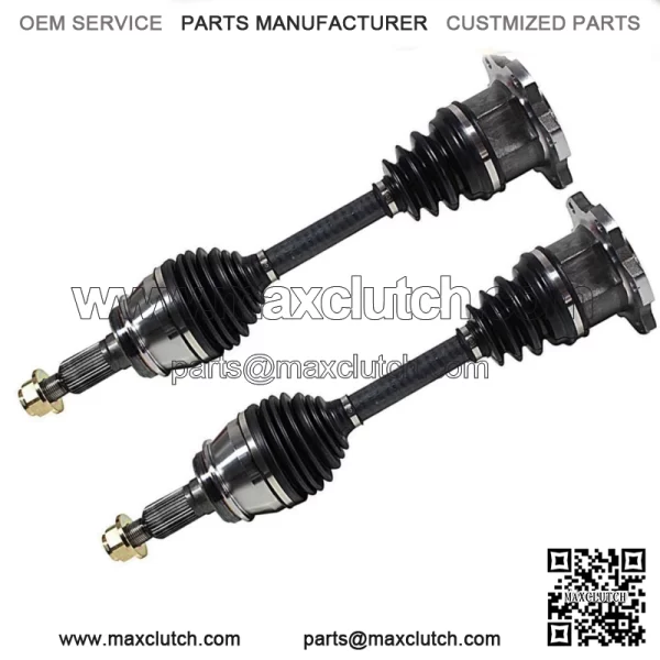 For  Silverado Pickup 4WD 4.3L 4.8L 5.3L Front Pair CV Axle Joint Shaft (For: More than one vehicle)