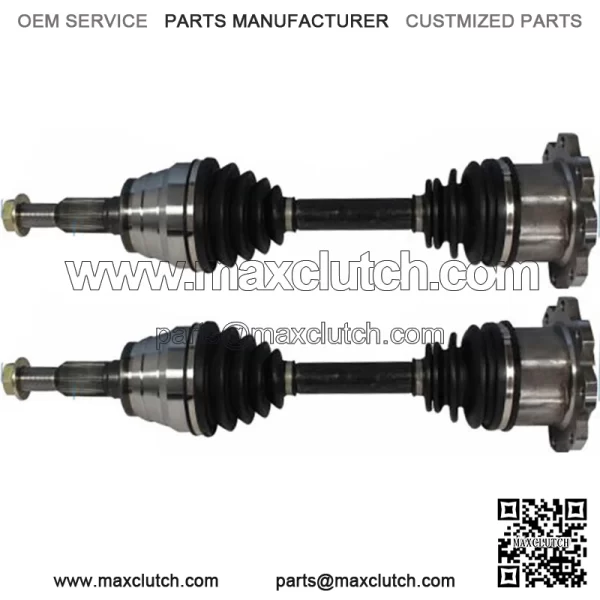 For  Silverado 2500 3500 HD GMC Sierra Front Pair CV Axle Joint Shaft (For: More than one vehicle)