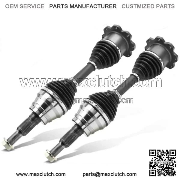 2x CV Axle Shaft Assembly for  Silverado 2500 HD GMC Sierra 4WD Front (For: More than one vehicle)