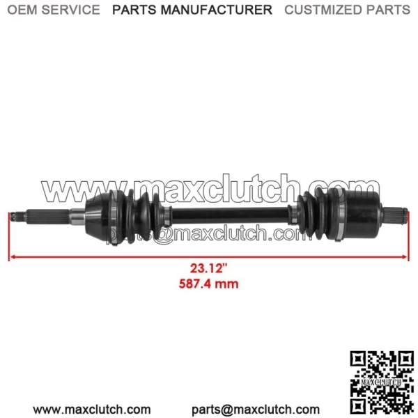 1333246 CV Axles for Polaris ACE 325 2015-16 / Ace 900 EFI 2016 Front and Rear - Image 2
