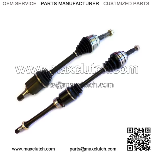 2 Front CV Shafts with Warranty Fits RAV4 FWD 2005-2001, Scion TC 2010-2005 (For: Toyota)