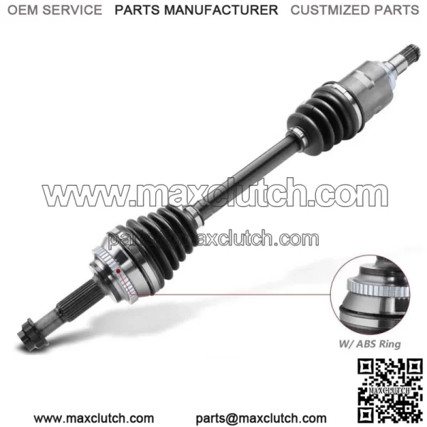 CV Axle Shaft Assembly For Toyota Corolla 2009-2018 Matrix Pontiac Vibe Front Left (For: Toyota)