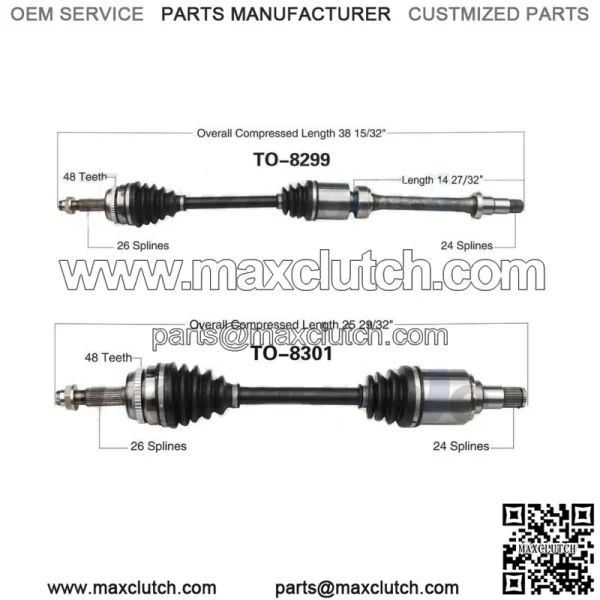 CV Half Shaft for Toyota Camry 2014 2013 2012 (for: Toyota)