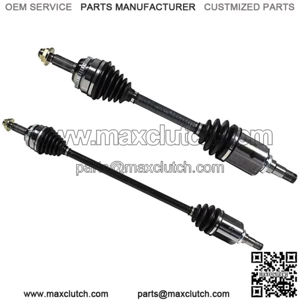 Front Driver & Passenger CV Half Shaft For Toyota Corolla Auto Trans 03-08 (For: Toyota)