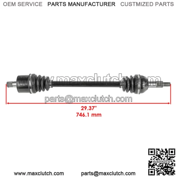 705502831 Rear CV Axles For Can-Am Defender HD10 2020-24 Left And Right - Image 2