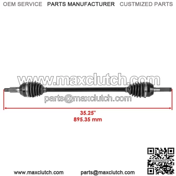 705402099 Front CV Axles For Can Am Maverick X3 Max Turbo R 2018 2020 Left/Right - Image 2