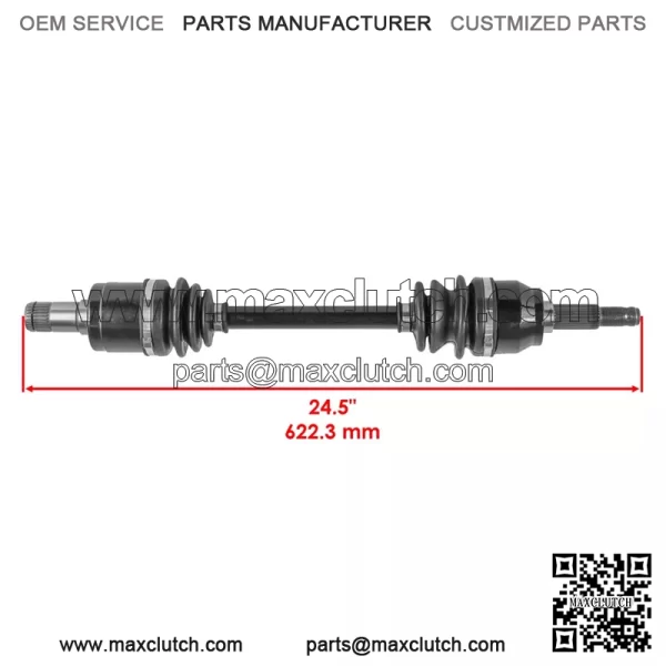 AM145320 AM140785 Rear Left CV Axle for John Deere RSX850 RSX860