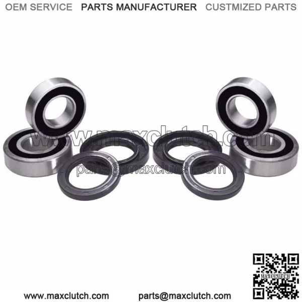 Both Front Wheel Bearing Seals Kits For Honda FourTrax 300 TRX300 2x4 93-00 (For: Honda)