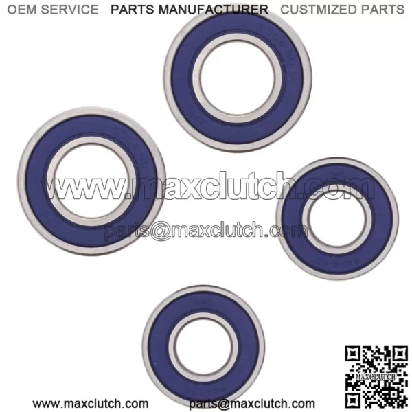 Both Front Wheel Bearing Seals for Honda TRX300 Fourtrax 2WD 1988-1992 (for: Honda) - Image 2