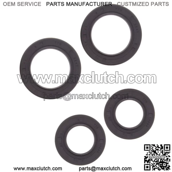 Both Front Wheel Bearing Seals for Honda TRX300 Fourtrax 2WD 1988-1992 (for: Honda) - Image 3