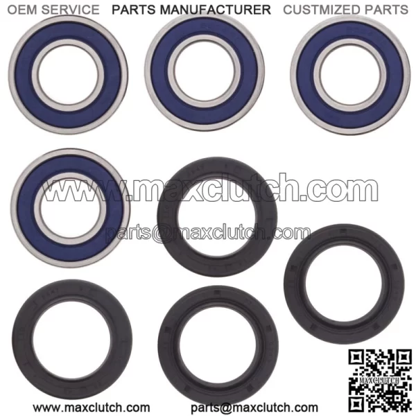Front Wheel Bearing Kit for Honda TRX250 Fourtrax 1985-1987 (for: Honda)