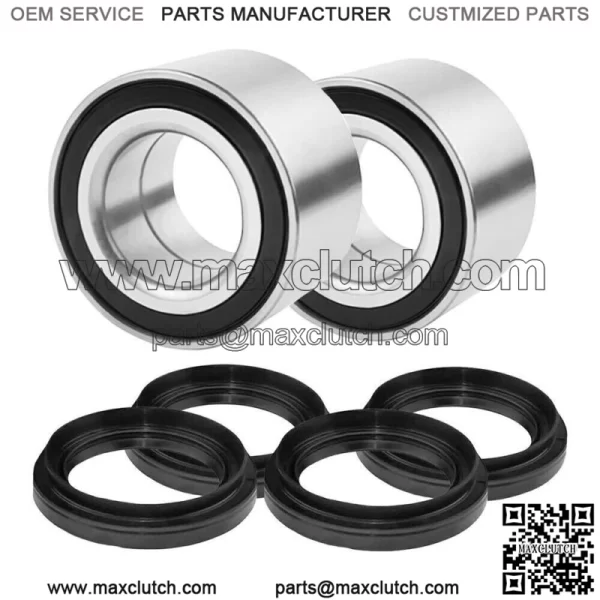 4x4 BOTH Front Wheel Bearing and Seal Kits for 1988-2000 Honda TRX300FW Fourtrax (For: Honda) - Image 2