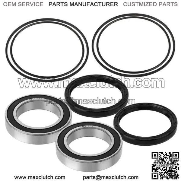 Rear Axle Hub Bearing and O-Ring Kit for Honda FourTrax 250 TRX250R TRX250X (for: Honda) - Image 2