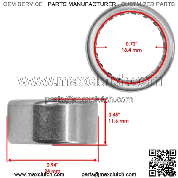 93315-21813-00 Clutch Bearing for Yamaha Kodiak Grizzly Rhino Venture (for: 2006 Yamaha Rhino 660) - Image 2