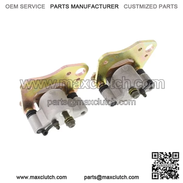 Front Brake Calipers For Polaris Ranger 500 700 EFI LE XP TM 05-07 With Pads ATV