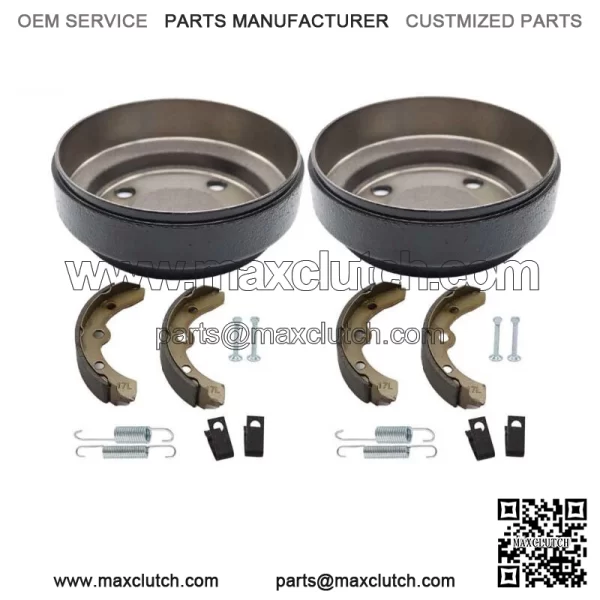 Golf Cart Brake Drum Brake Shoes Kit For Club Car DS 1995-Up and Precedent 2004+