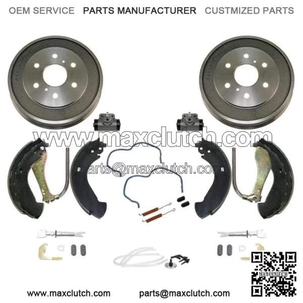 For GMC Silverado 1500 05-08 Models With Rear Brake Drum and Brake Shoes 9pc (For: More than one vehicle)