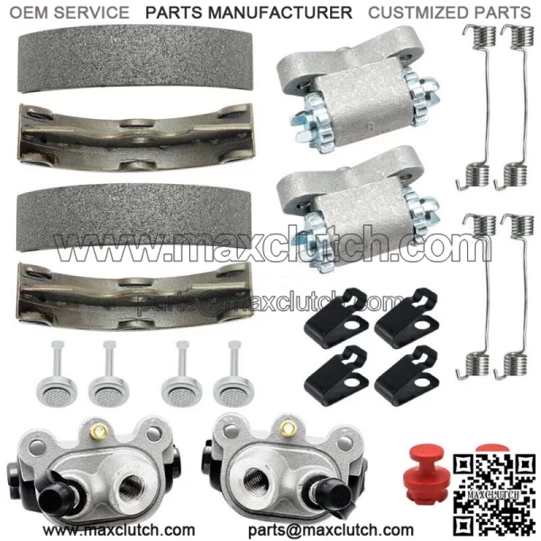 Front Brake Cylinder Shoe Adjuster Kit for Honda FourTrax 300 2x4 TRX300 (For: Honda) - Image 3