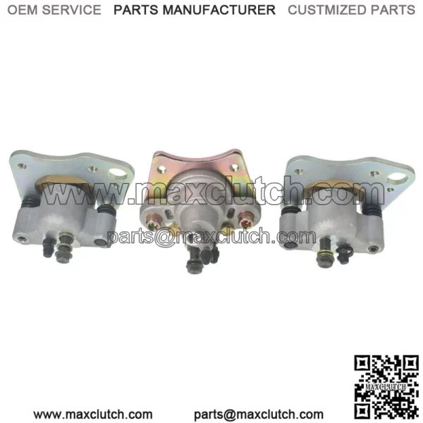 Front and Rear Brake Calipers Pads for Polaris Sportsman 450 500 570 800 2007-2009 - Image 2