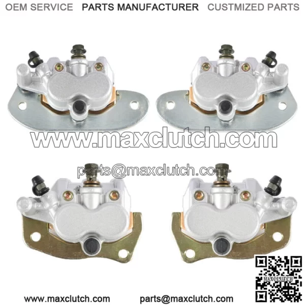 For Yamaha Rhino 700 YXR700 2008-2013 with pads front and rear brake calipers