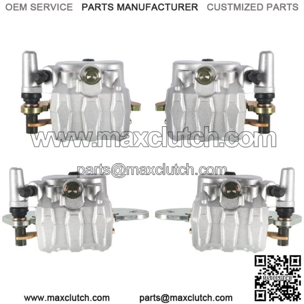 For Yamaha Rhino 700 YXR700 2008-2013 with pads front and rear brake calipers - Image 2