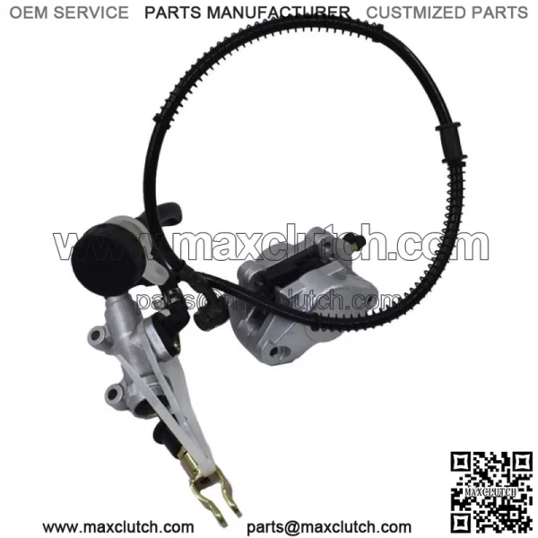 Hydraulic Rear Disc Brake Caliper System + Pads 150cc 250cc Quad Dirt Bike ATV - Image 4