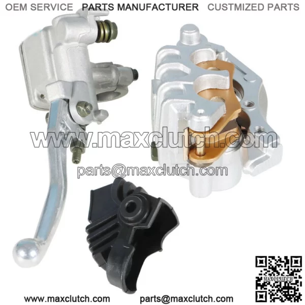 Front Master Cylinder Lever + Brake Caliper Pad for HONDA XR250R 400R 600R 650LR - Image 2