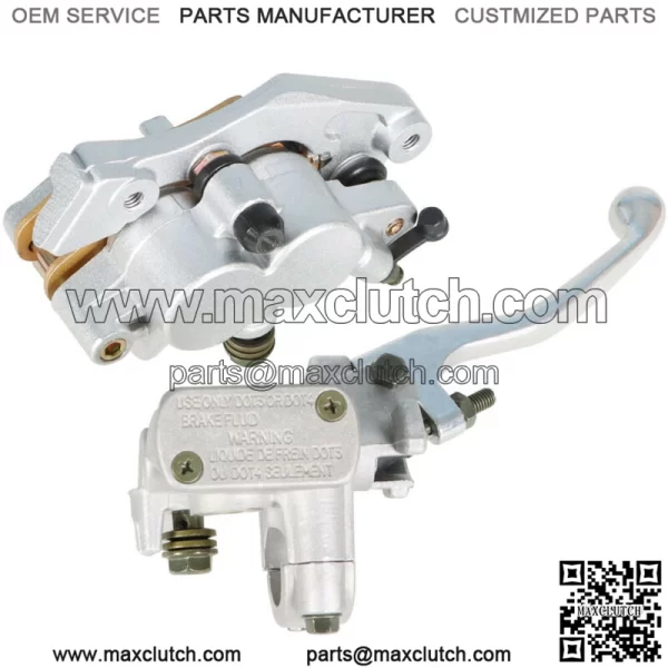 Front Master Cylinder Lever + Brake Caliper Pad for HONDA XR250R 400R 600R 650LR - Image 4