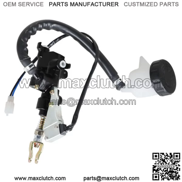 New Rear Brake Master Cylinder & Reservoir For Honda 90-94 GL1500 A SE - Image 3