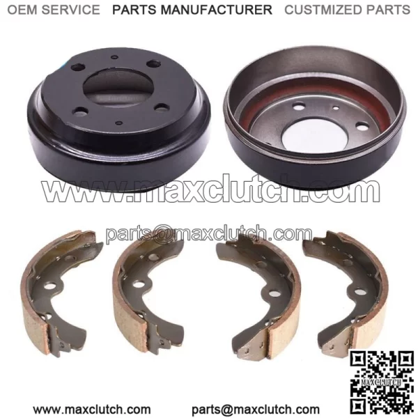 Gas/Electric Golf Cart Brake Drums Shoes Kits for Yamaha G1, G2, G8, G9 82-92