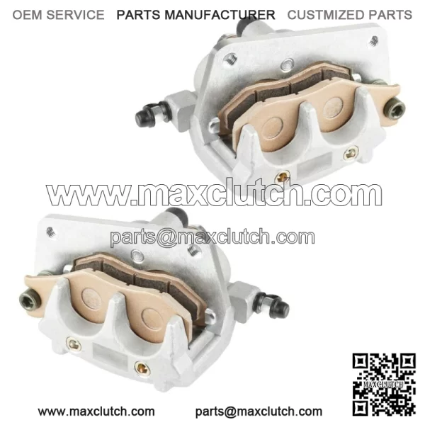 Front Left Right Brake Caliper w/ Pad for Yamaha Raptor 700 700R YFM700R 2006-24 (For: Yamaha Raptor 700)