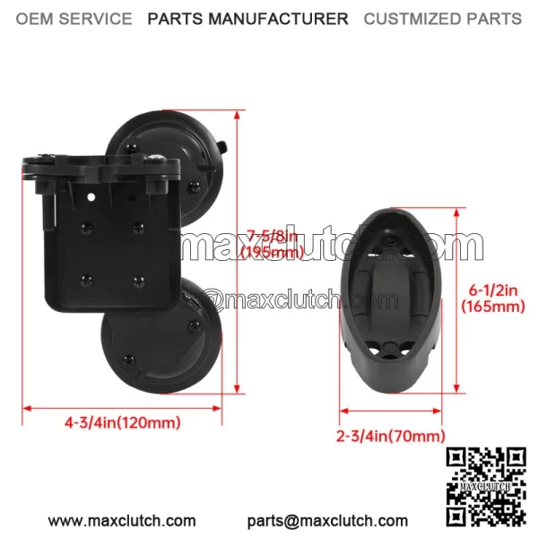 Adjustable Gun Holder For Tractor Truck UTV Suction Cup Mount For Windshield For: More than one vehicle - Image 2