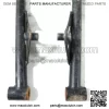 06 Yamaha Apex RTX RX 10 1000 Snowmobile front right lower bottom aarm a arm - Image 3
