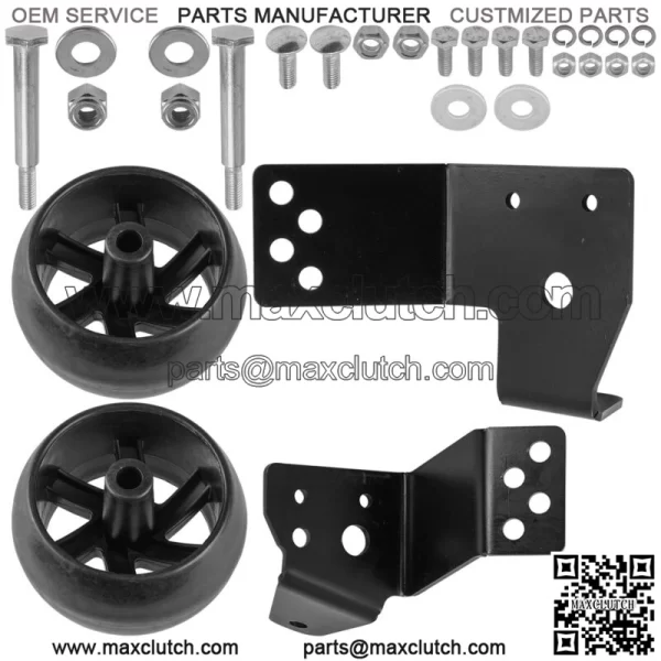 Wheel Bracket Kit and Wheels for Husqvarna LT 18542 LT 16542 LT 18542 42" - Image 4
