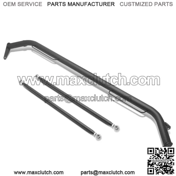 001TI 47" Titanium Fixed End 4 Point Center Post Seat Belt
