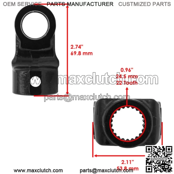 Front Drive Shaft Clamp For Polaris Scrambler 850 1000 2013-2017 - Image 2