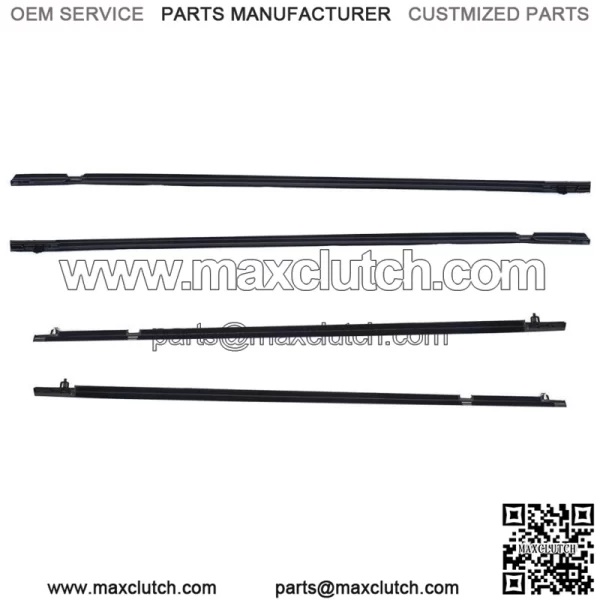 WeatherStrip Window Moulding Trim Seal Belt Outer For 2006-2010 2011 Honda Civic - Image 3