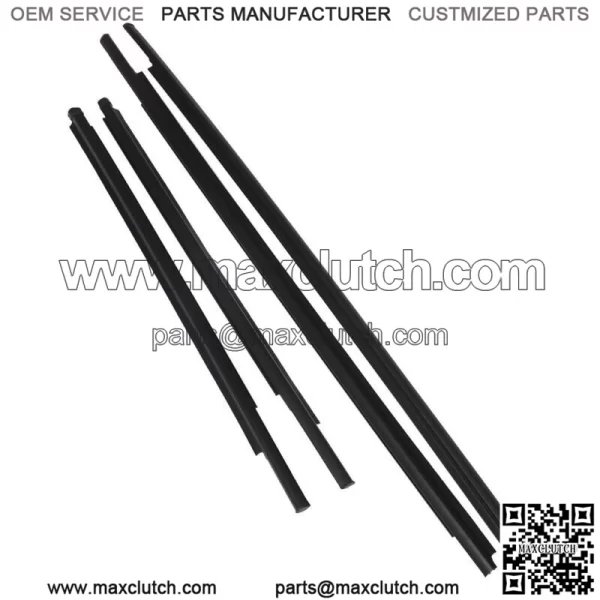 Window Weatherstrip Sweep Belt Outer Seal For 2007-2016 Yaris Sedan 68160-52150 - Image 4