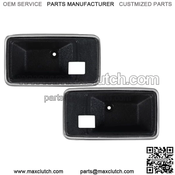 Set Style Interior Door Handle Bezel Cup Fit For 77-81 Firebird Trans Am&Camaro
