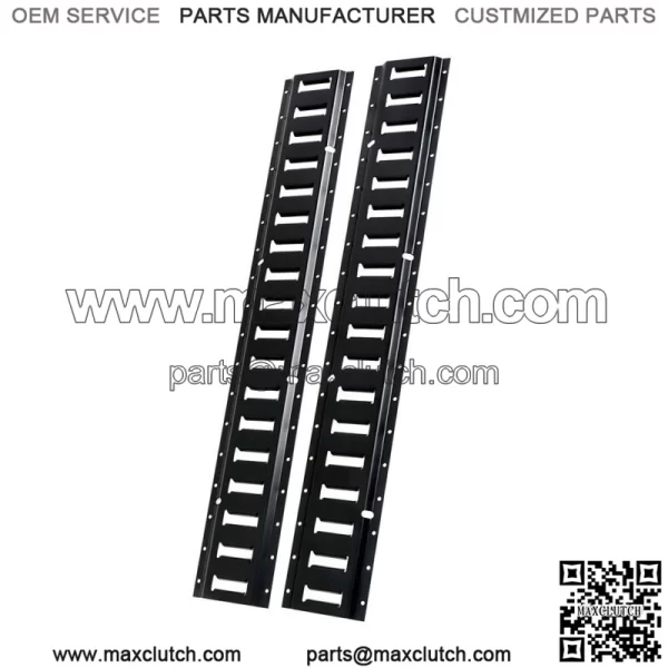 Track Tie Down Rail Kit 3' For Garages, Vans, Trailers Motorcycle Tie Downs 2pcs - Image 2