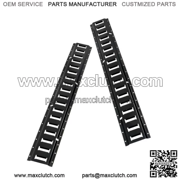 Track Tie Down Rail Kit 3' For Garages, Vans, Trailers Motorcycle Tie Downs 2pcs - Image 3