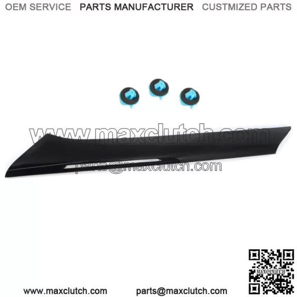 Windshield-Outside Strut Passenger Right Side For 09-18 Ford Flex Black Plastic