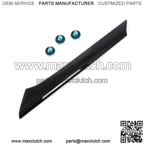 Windshield-Outside Strut Passenger Right Side For 09-18 Ford Flex Black Plastic - Image 2