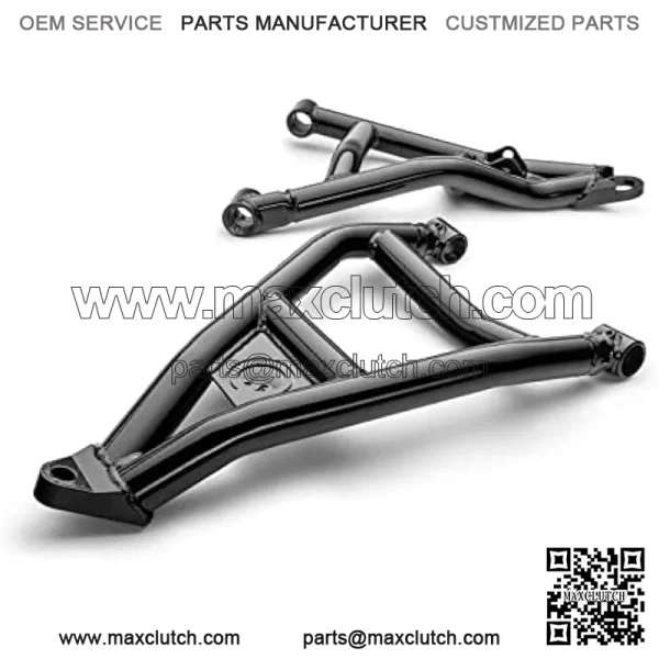 1.5" Forward Offset Atlas Pro A-Arms for 2019+ Honda Talon 1000X | Fit up to 32" Tires | Tubing 0.5" Larger Than Stock | Utilizes Stock A-Arm Bushings | Black