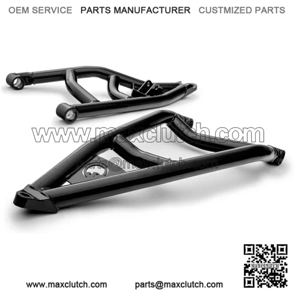 Atlas Pro High Clearance A-arms Compatible with 2019+ Honda Talon 1000R - Black - 0.5" Larger than OEM | 1.5" Steel Tubing | Adjustable Pivot Blocks | UV Resistant Powder Coat | Easy Install