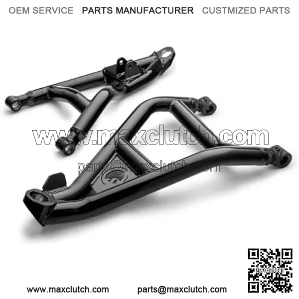 Atlas Pro 2" Forward Offset A Arms for 2020+ Can-Am Defender HD 10 / HD 10 6x6 (SEE FITMENT) | Black | 0.5" Larger Than Stock | Adjustable 24 mm Pivot Blocks