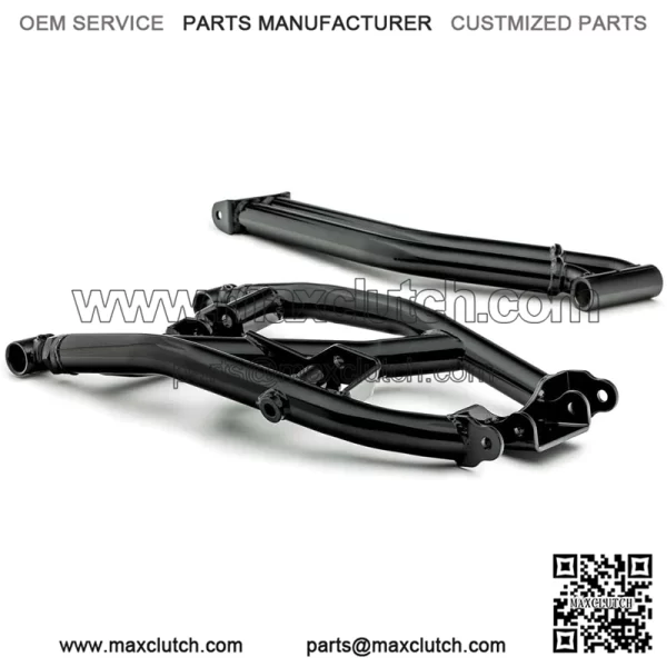 Atlas Pro 1.5" Rear Offset A-Arms for 2021+ Can-Am Commander XT/XT-P/MAX XT | Fit 31" Tires | 1.5" Tubing | Adjustable Pivot Blocks | Black