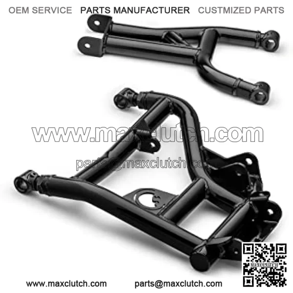 1.5" Rear Offset Atlas Pro Rear A-arms for 2016+ Honda Pioneer 1000/1000-5 | Fit up to 32" Tires | 1.25   Tubing | Full Camber Adjustability | Easy to Install