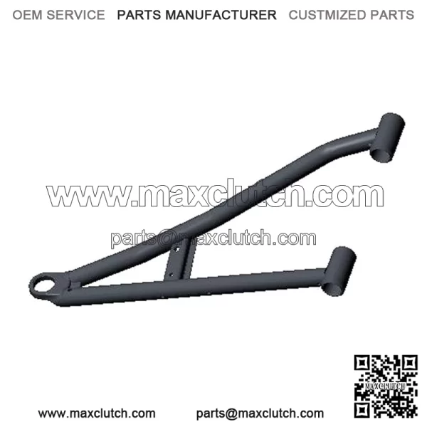 Polaris Ranger Control Arm, Front, Lower, Right Side, Matte Black,  OEM Part 1024248-458, Qty 1